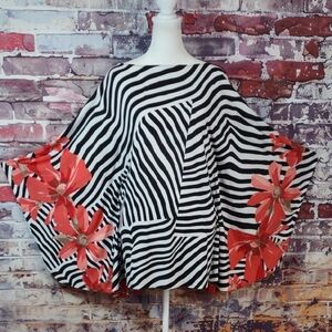 Joseph Ribkoff Stretch Knit Kimono Sleeve Tunic